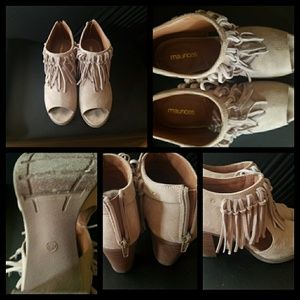 Beige shoes from Maurices. O
